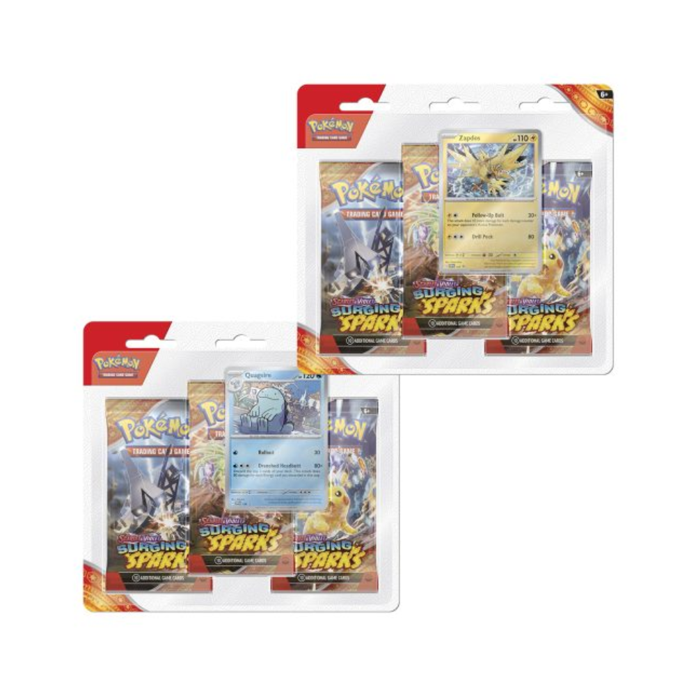 TCG Pokémon - Surging Sparks - Blister X3 - English