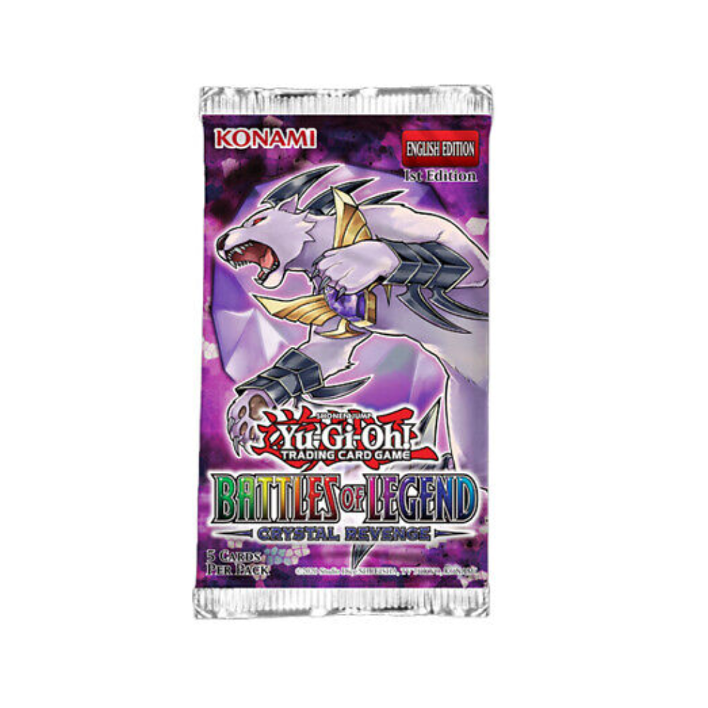 TCG Yu Gi Oh - Battle Of Legend: Crystalrevenge Booster (English)