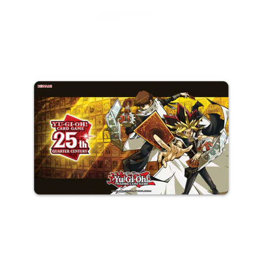 Accesorio TCG - Yami Yugi & Kaiba Quarter Century Playmat (Tapete de Juego)