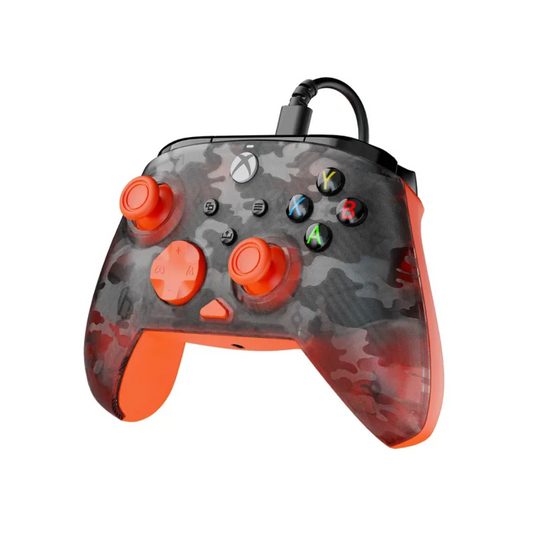 Accesorio - Xbox - Control Alámbrico Negro Camo Orange - Turtle Beach