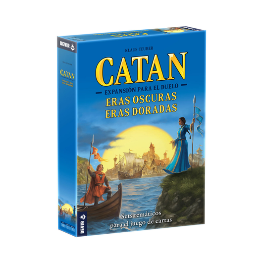 Juego de mesa - Catan - Expansion para el Duelo (Eras Osuras, Eras Doradas)