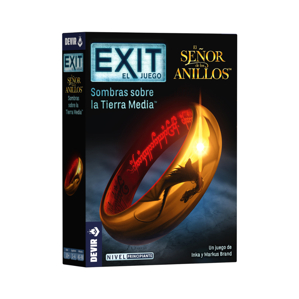 Juego de mesa - EXIT el Juego - El Señor de los Anillos (Sombras sobre la tierra Media)