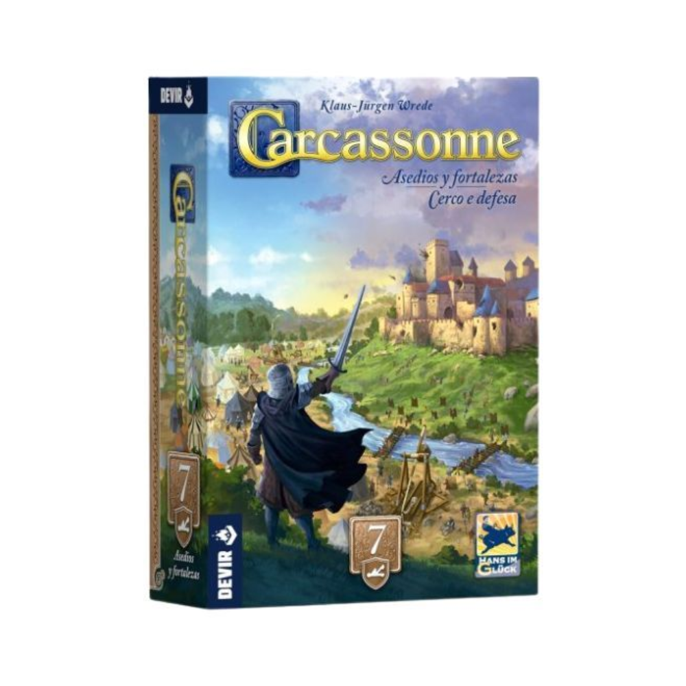 Juego de mesa - Carcassonne Asedios y Fortalezas