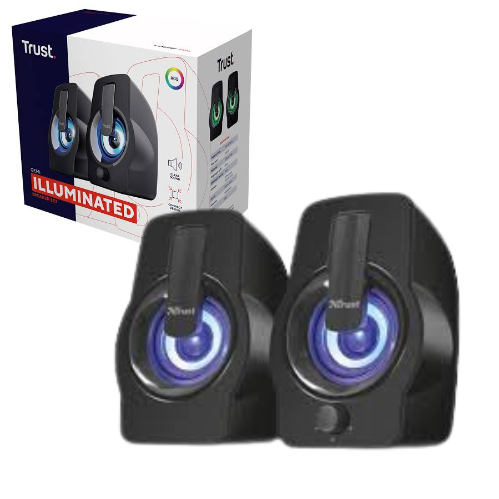 Accesorio - Parlantes Trust Gemi RGB - Trust