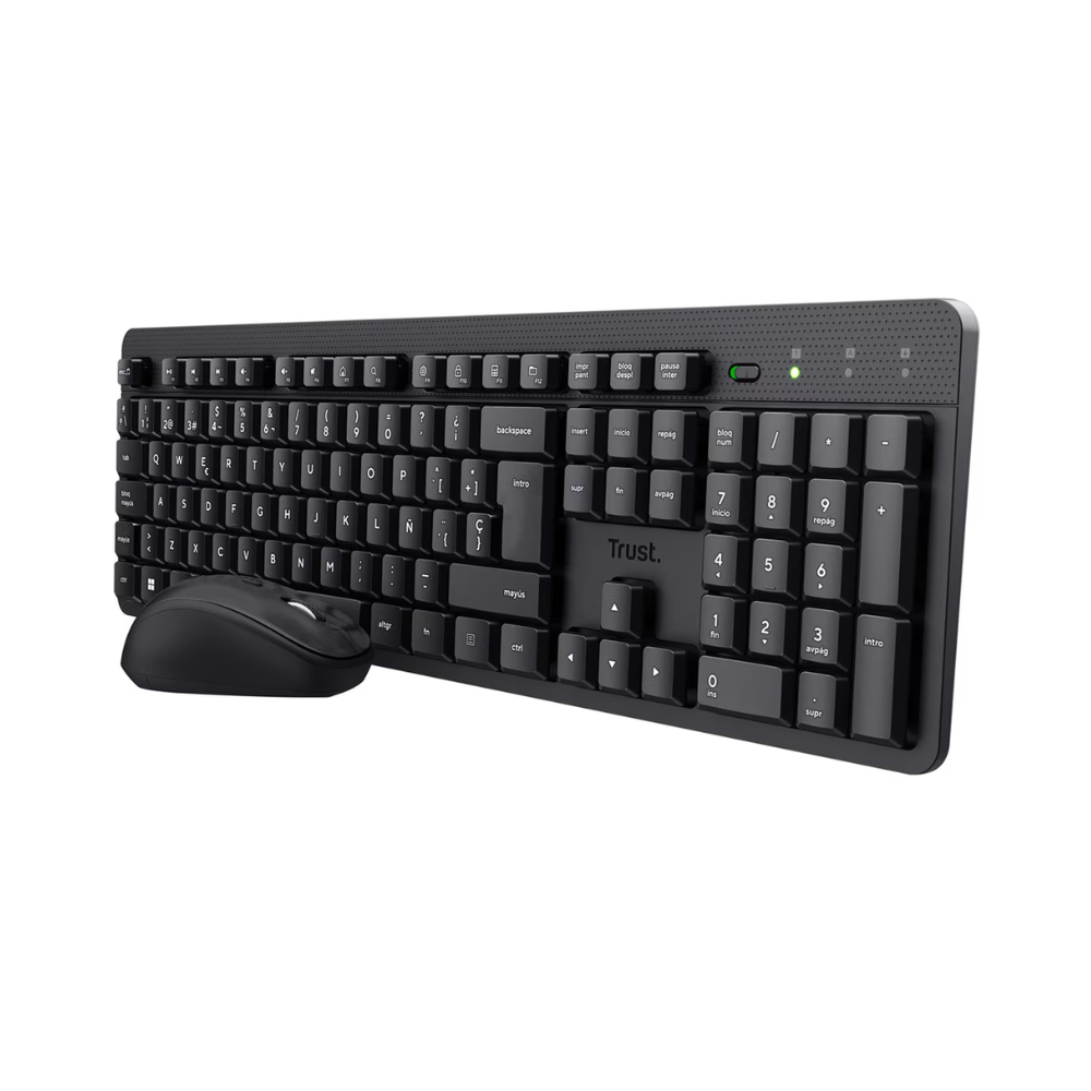 Accesorio - Combo Teclado Ody II + Mouse Inalambrico - Trust