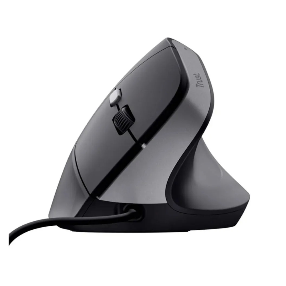 Accesorio - Mouse Alambrico Diseño Vertical Bayo II 2400 DPI Negro - Trust