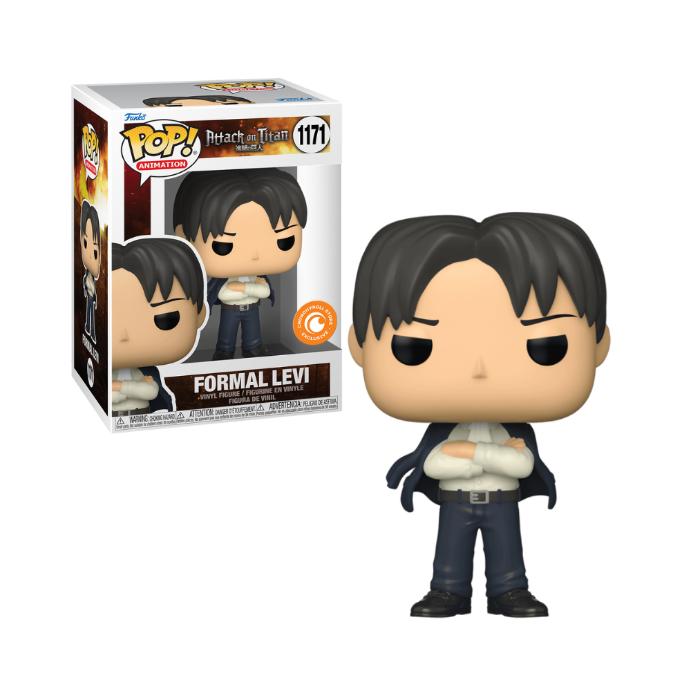 Funko Pop - Attack on Titan - Formal Levi - Crunchy Roll - Edicion Especial