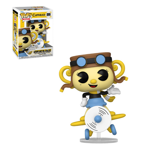 Funko Pop - Cuphead - Ms. Chalice en Avion