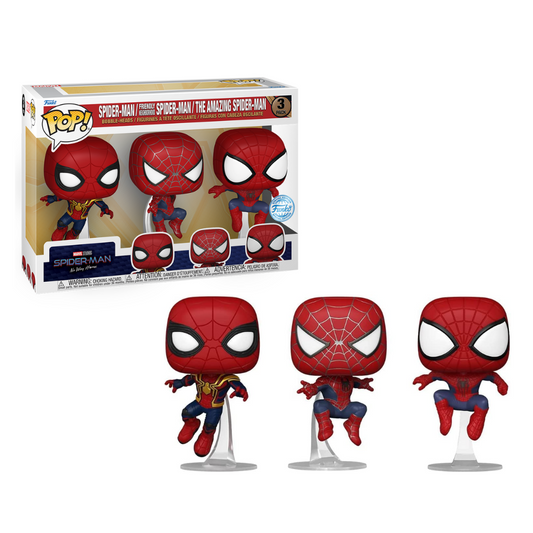 Funko Pop - Spiderman - Spider-Man: No Way Home 3-Pack