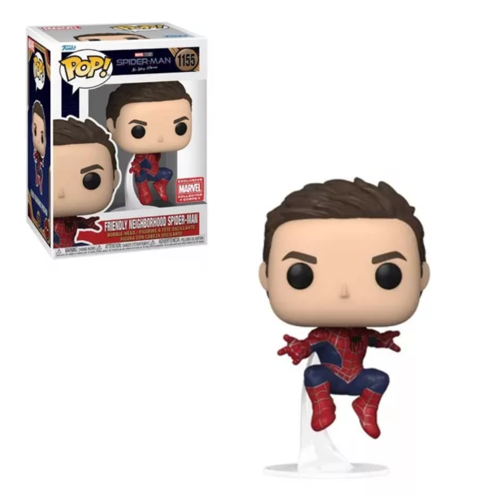 Funko Pop - Spider-Man No Way Home - Amigable Spider - Marvel CC - Edicion Especial