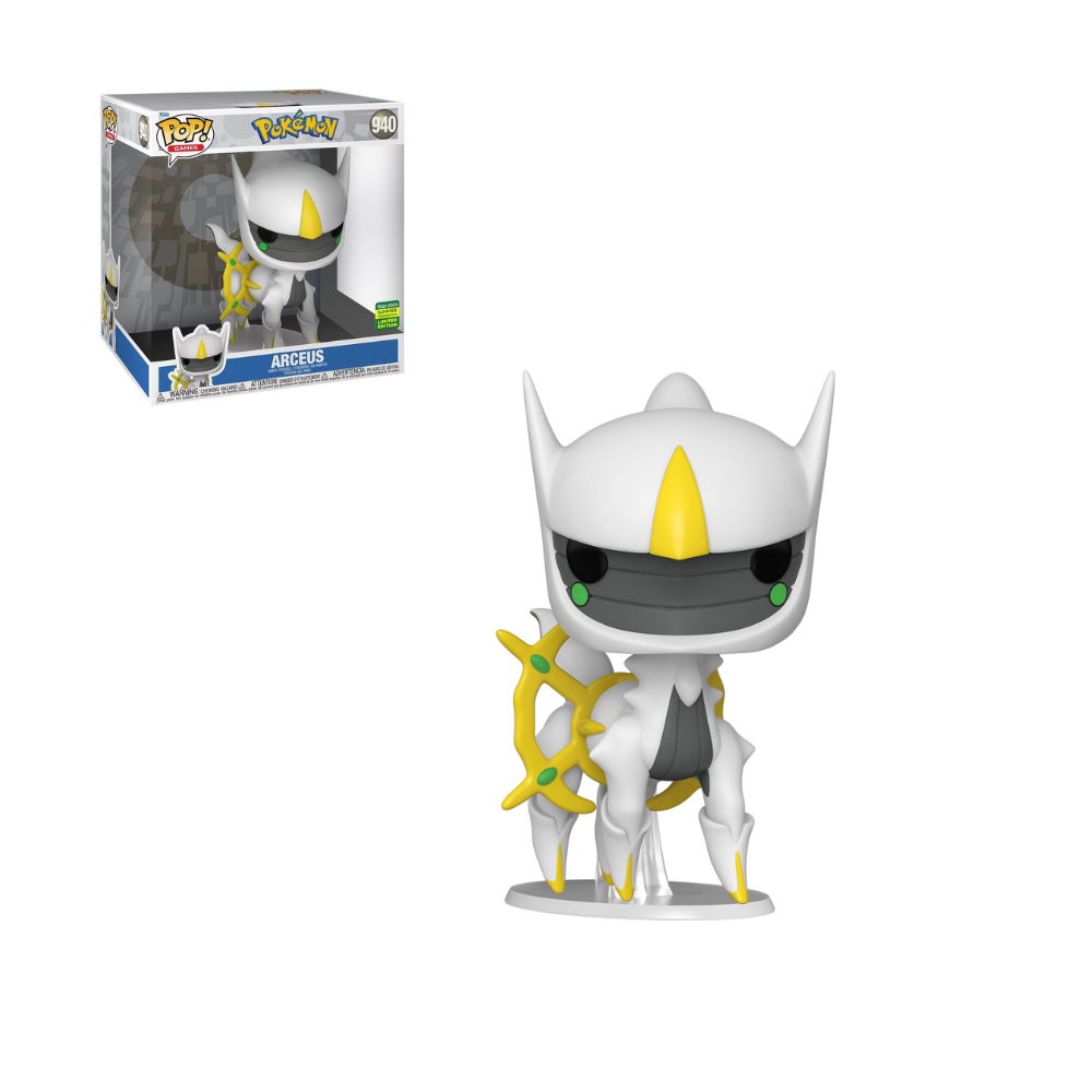 Funko Pop - Pokemon - Arceus - 10" - SDCC 2024 Convention Presencial Sticker