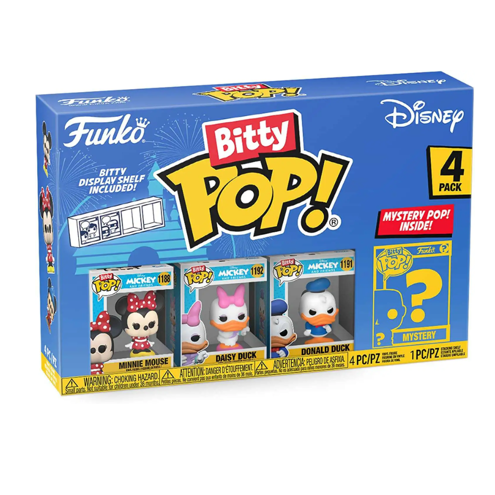 Funko Bitty Pop - Disney - Minnie Mouse, Daisy, Donald, ???