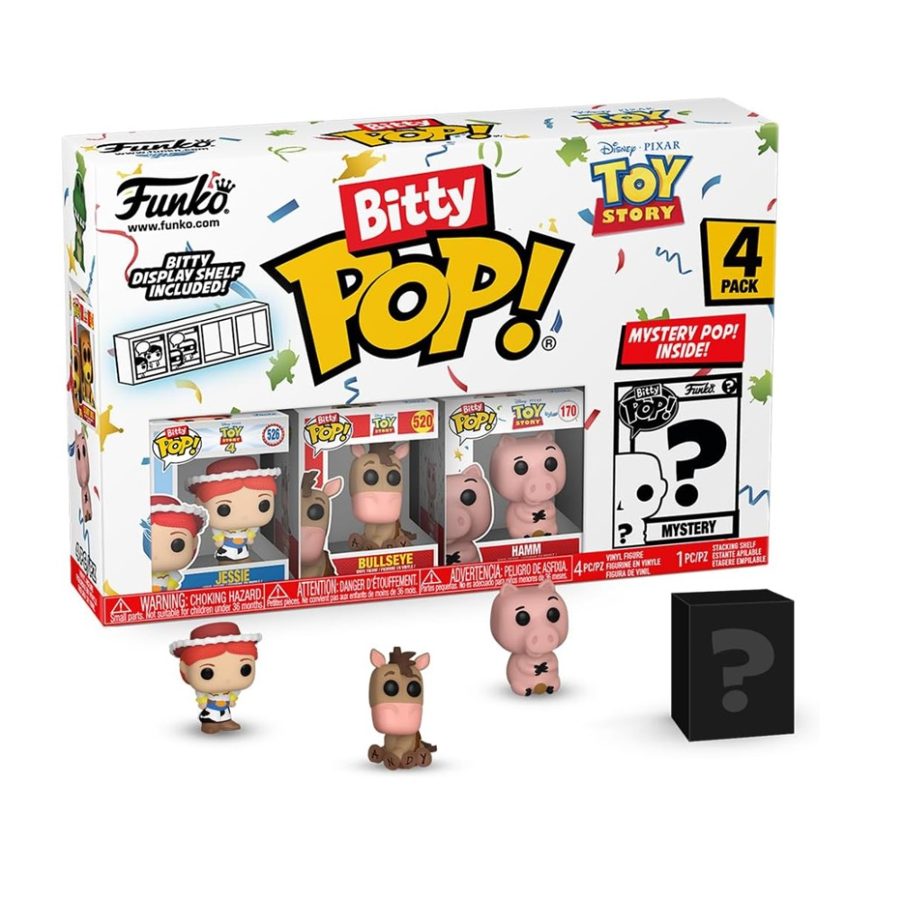 Funko Bitty Pop - Toy Story - Jessie, Tiro al blanco, Hamm, ???