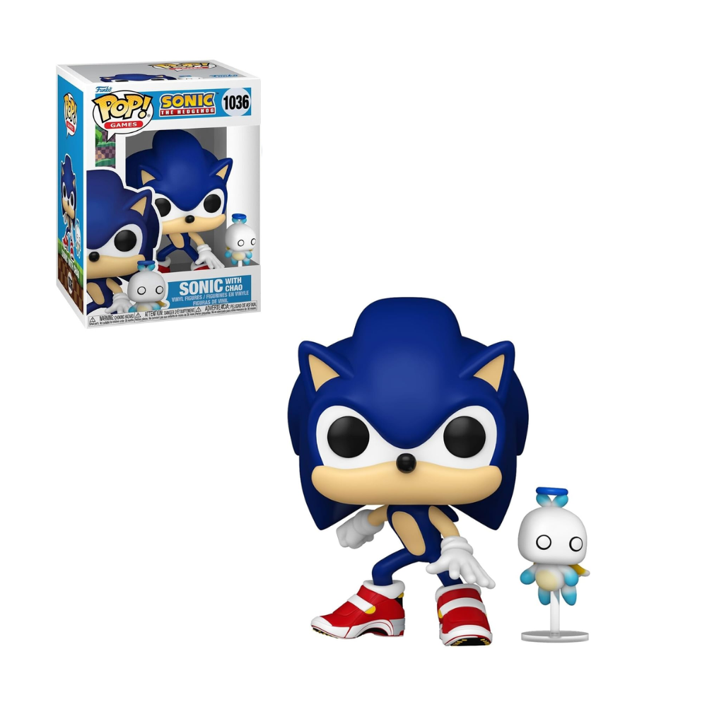 Funko Pop - Sonic The Hedgehog - Sonic With Hero Chao