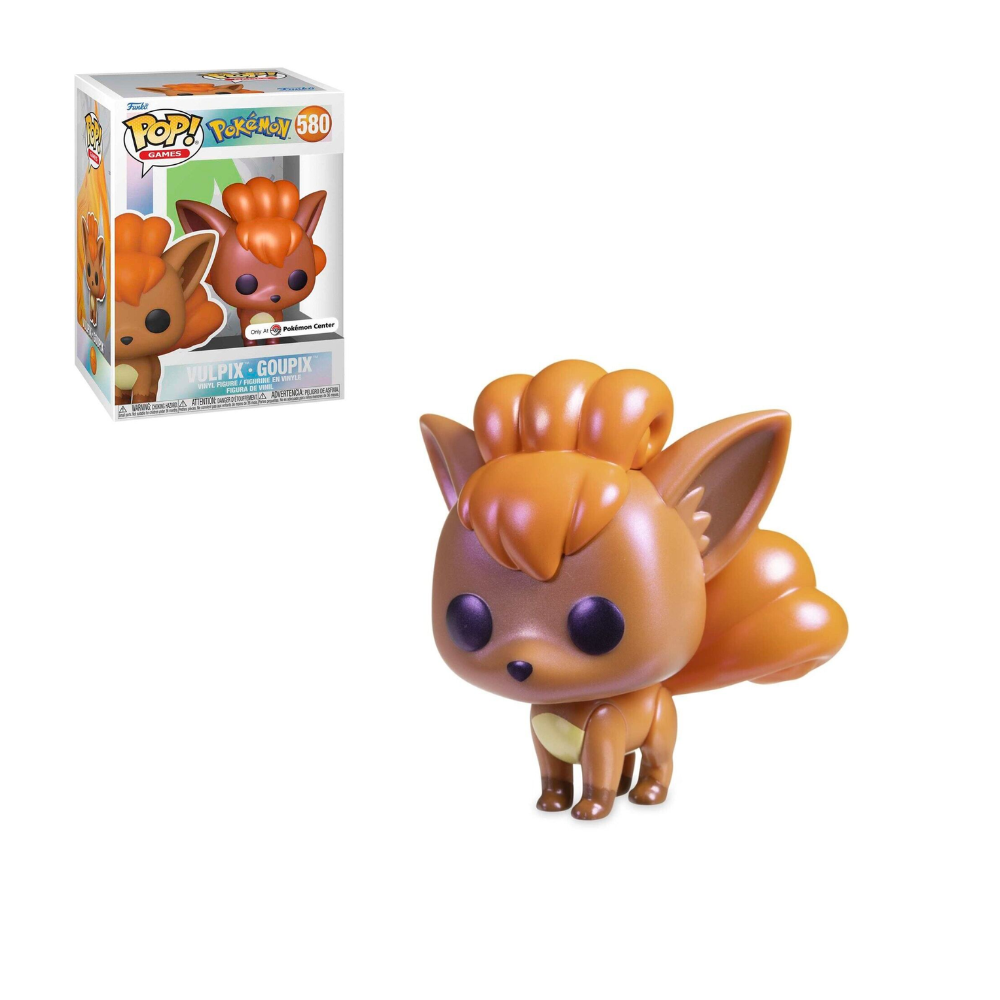 Funko Pop - Pokemon - Vulpix - Pearlescent - Pokemon Center Exclusive