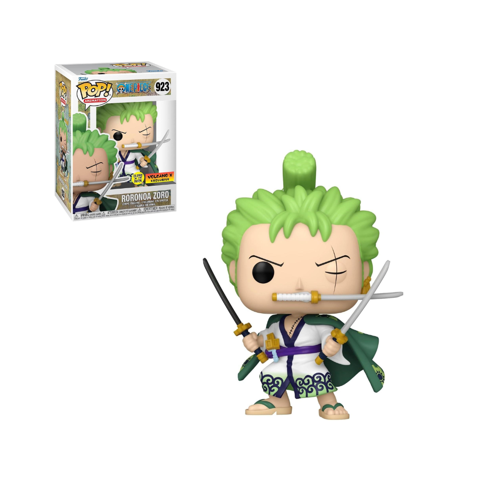 Funko Pop - One Piece - Roronoa Zoro - Volcano X Exclsuive GITD