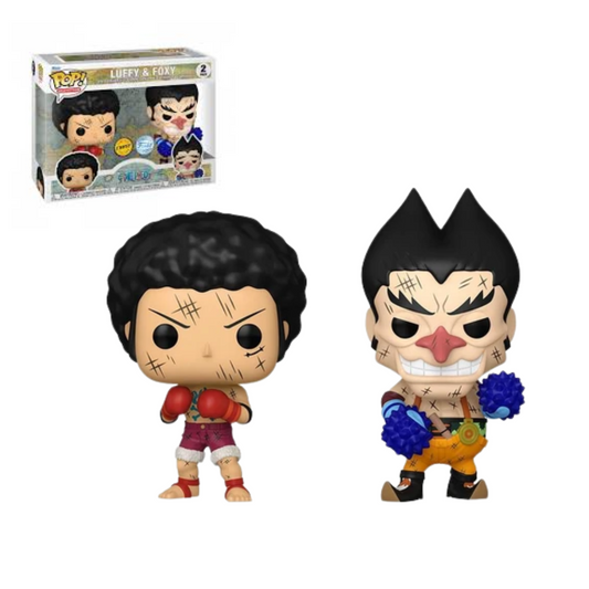 Funko Pop - One Piece - 2 Pack - Luffy Vs Foxy - Chase