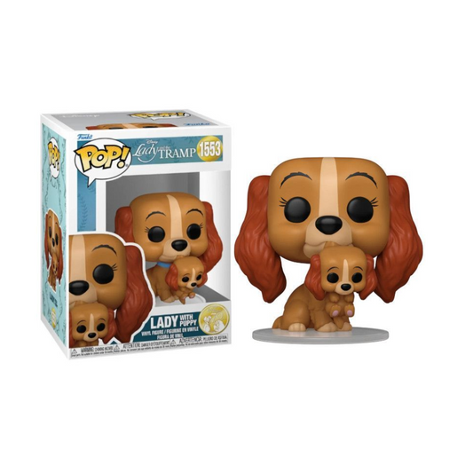Funko Pop - Disney La Dama y el Vaganbundo - Lady with Puppy