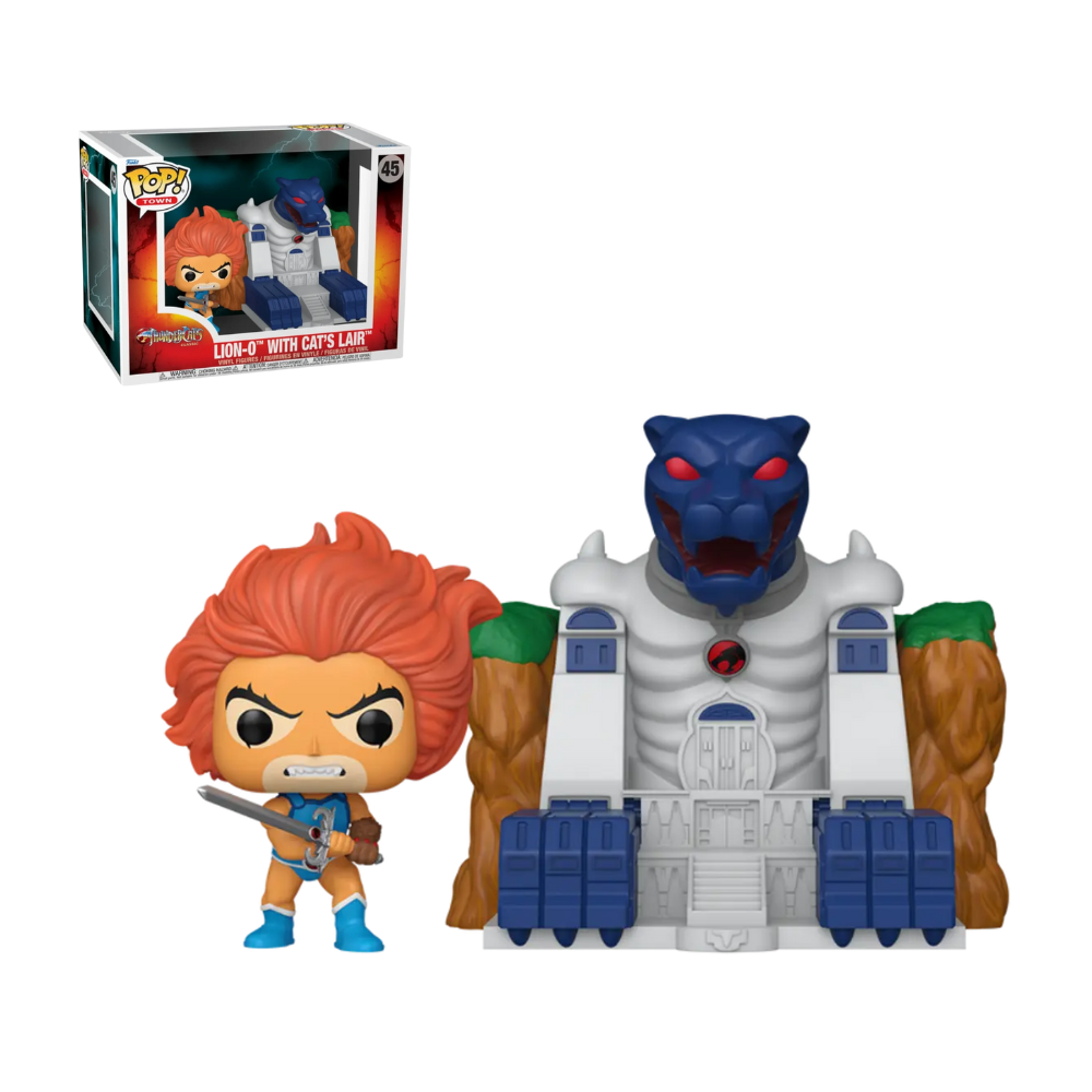 Funko Pop Town - Thundercats - Lion-O with Cat's Lair