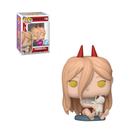 Funko Pop - Chainsaw Man - Power - Special Edition Flocked Chase