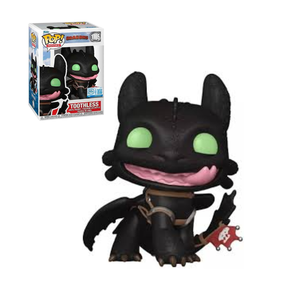 Funko Pop - How to Train Your Dragon - Toothless with Tongue (Chimuelo)