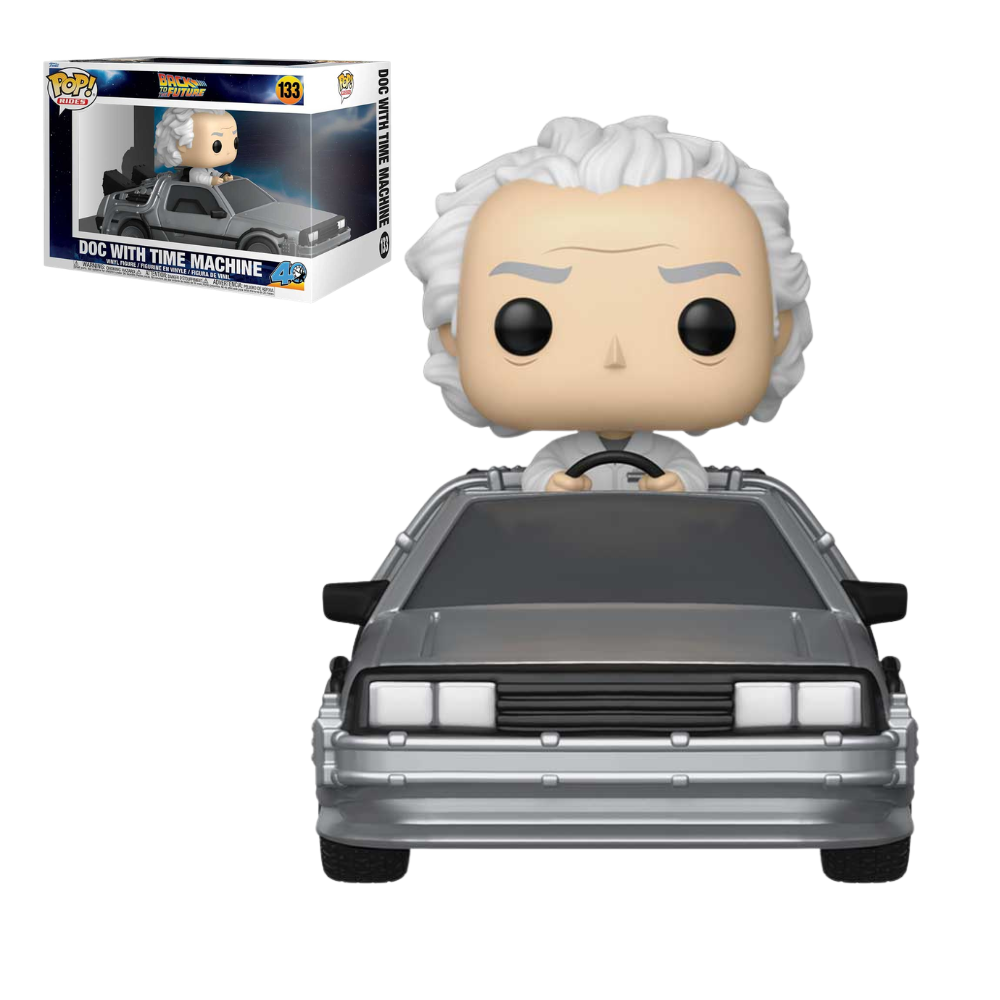Funko Pop - Back to the Future - Doc con la máquina del tiempo