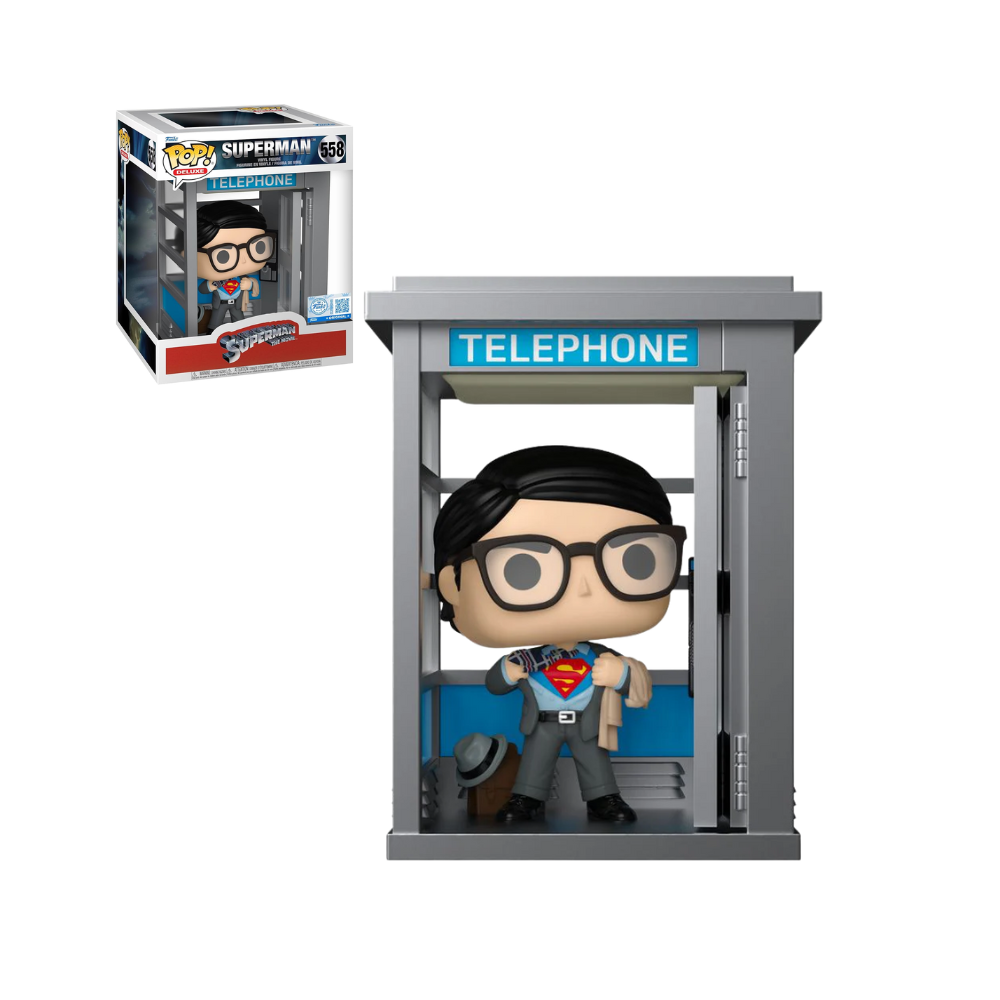 Funko Pop Deluxe - DC Comics - Superman in Phone Booth
