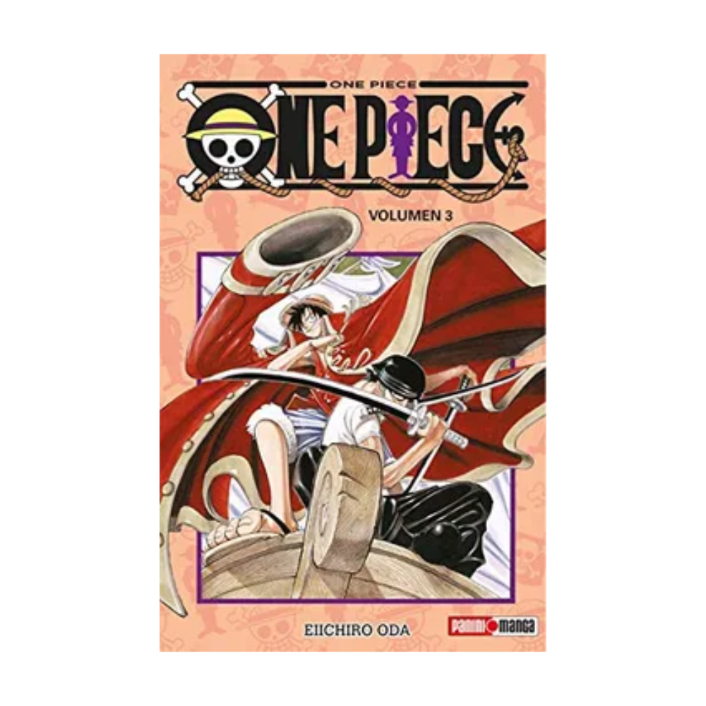 Manga - One Piece - Tomo 3 - Panini Mexico