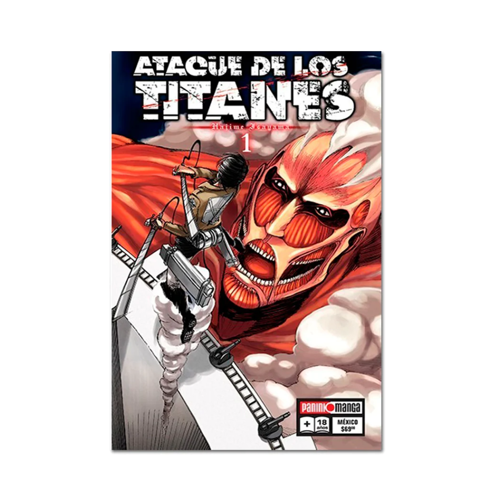 Manga - Ataque De Los Titanes - Tomo 1 - Panini Mexico