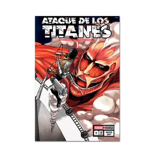 Manga - Ataque De Los Titanes - Tomo 1 - Panini Mexico