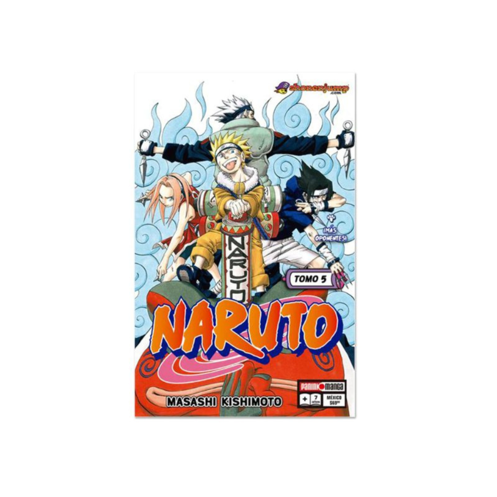Manga - Naruto - Tomo 5 - Panini Mexico
