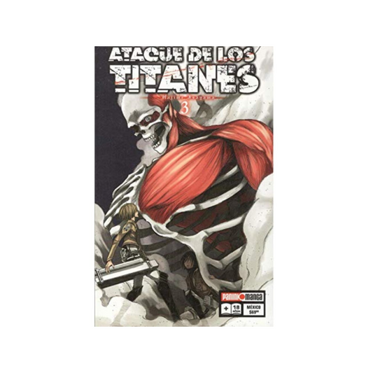 Manga - Ataque De Los Titanes - Tomo 03 - Panini Mexico