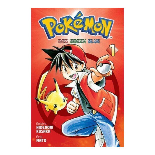 Manga - Pokemon Red Green Blue - Tomo 1 - Panini Argentina