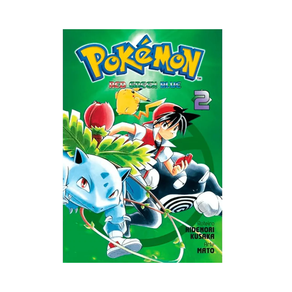 Manga - Pokemon Red Green Blue - Tomo 2 - Panini Argentina