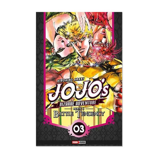 Manga - Jojo Bizarre Adventure Parte 2 Battle Tendecy - Tomo 3 - Panini Mexico