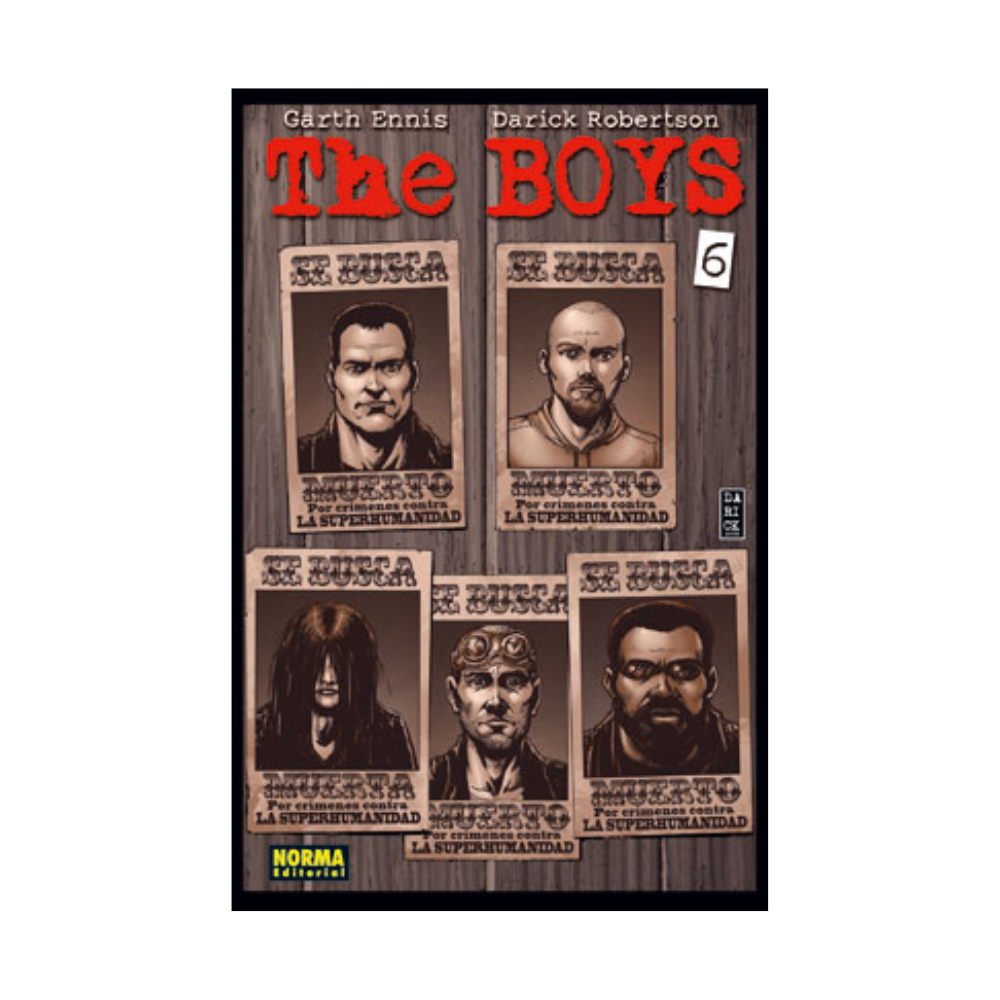 Comic - The Boys: La sociedad del instinto de conservacion - Tomo 6 - Panini Mexico