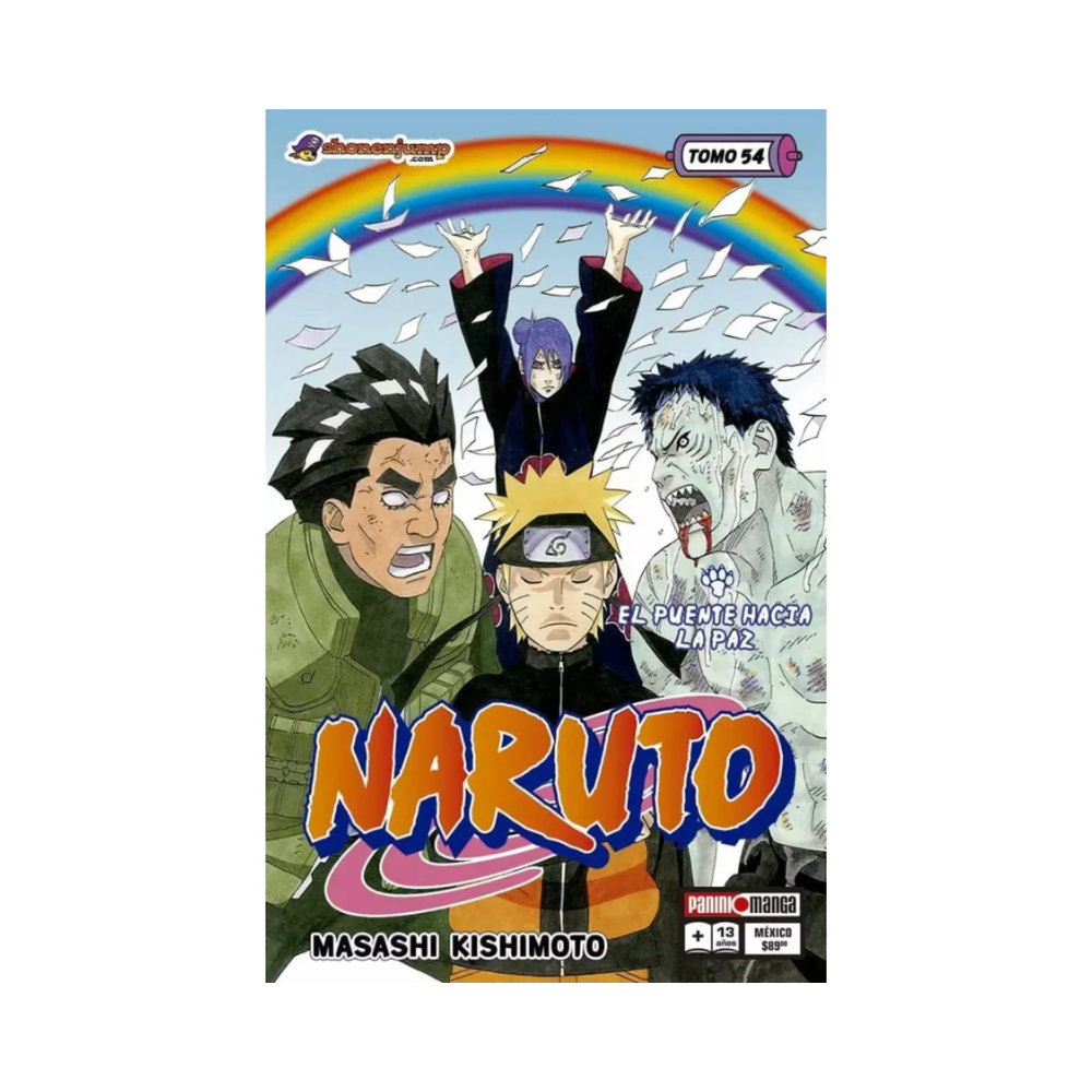Manga - Naruto - Tomo 54 - Panini Mexico