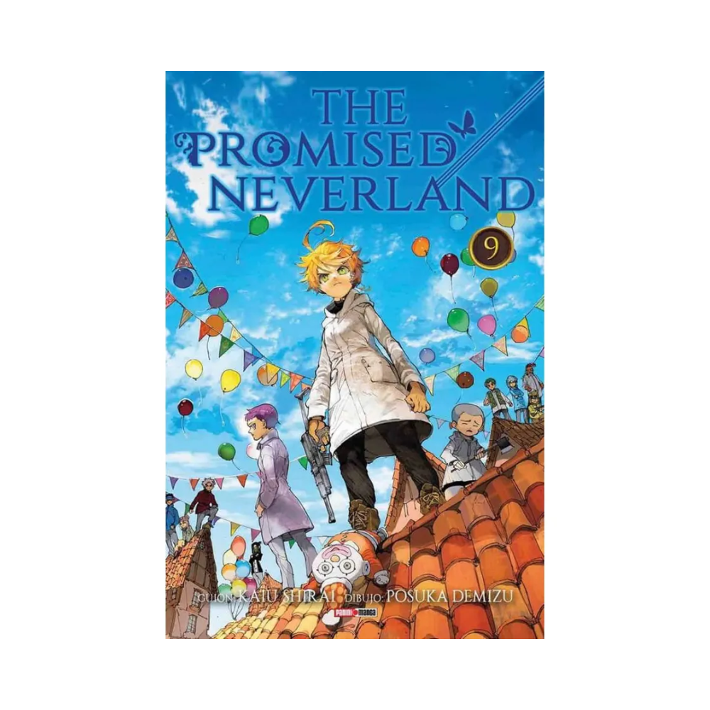 Manga - Promised Neverland - Tomo 9 - Panini Mexico