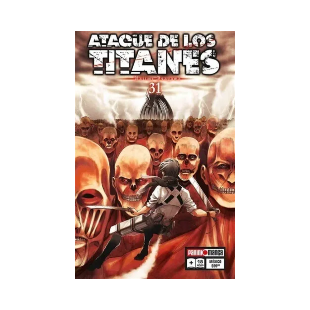 Manga - Ataque De Los Titanes - Tomo 31 - Panini Mexico