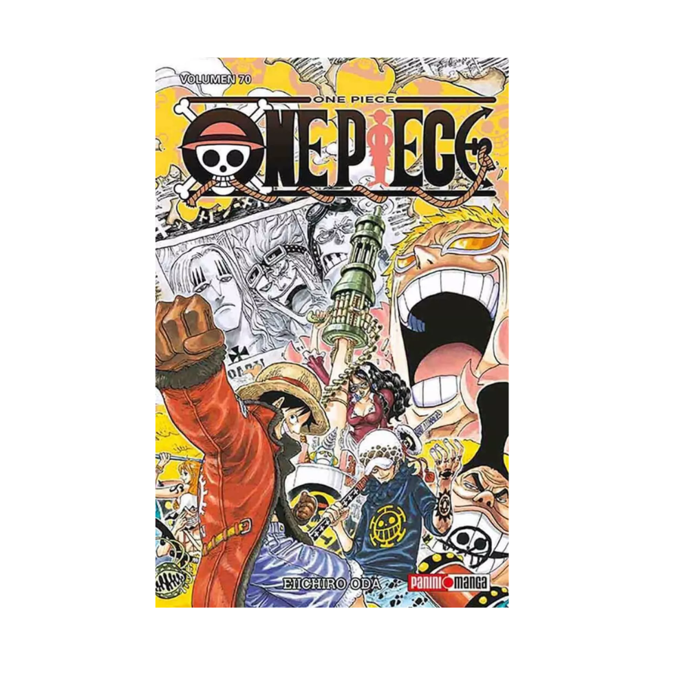 Manga - One Piece - Tomo 70 - Panini Mexico