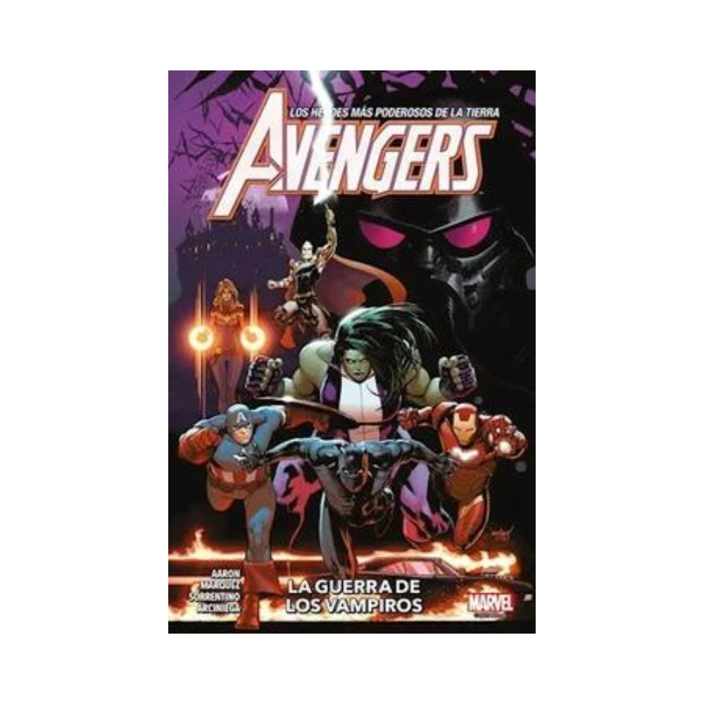 Comic - Avengers: La Guerra de los Vampiros - Tomo 1 - Panini Mexico