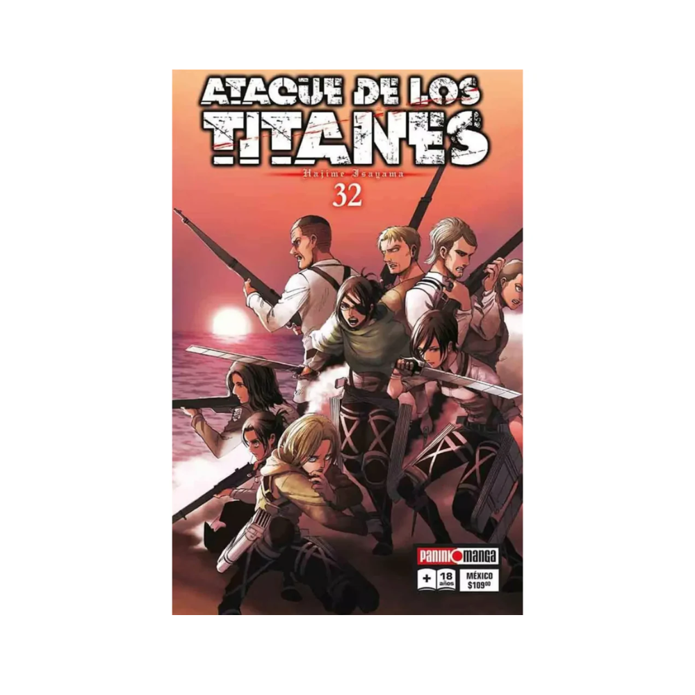 Manga - Ataque De Los Titanes - Tomo 32 - Panini Mexico