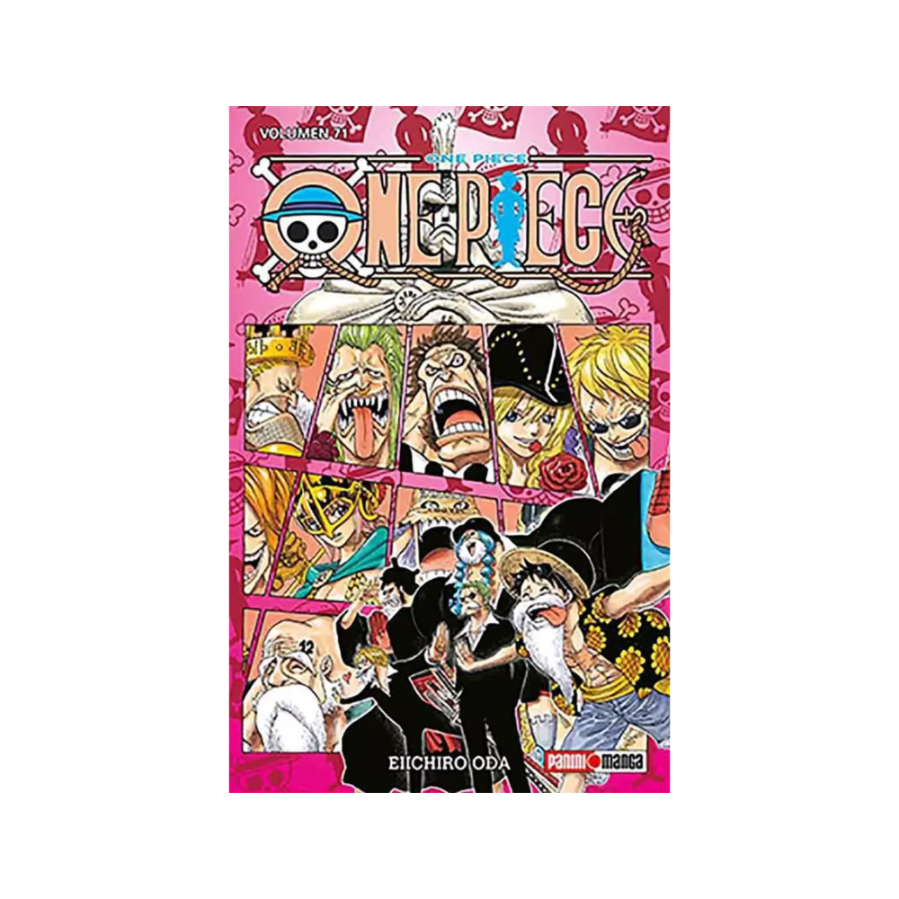 Manga - One Piece - Tomo 71 - Panini Mexico