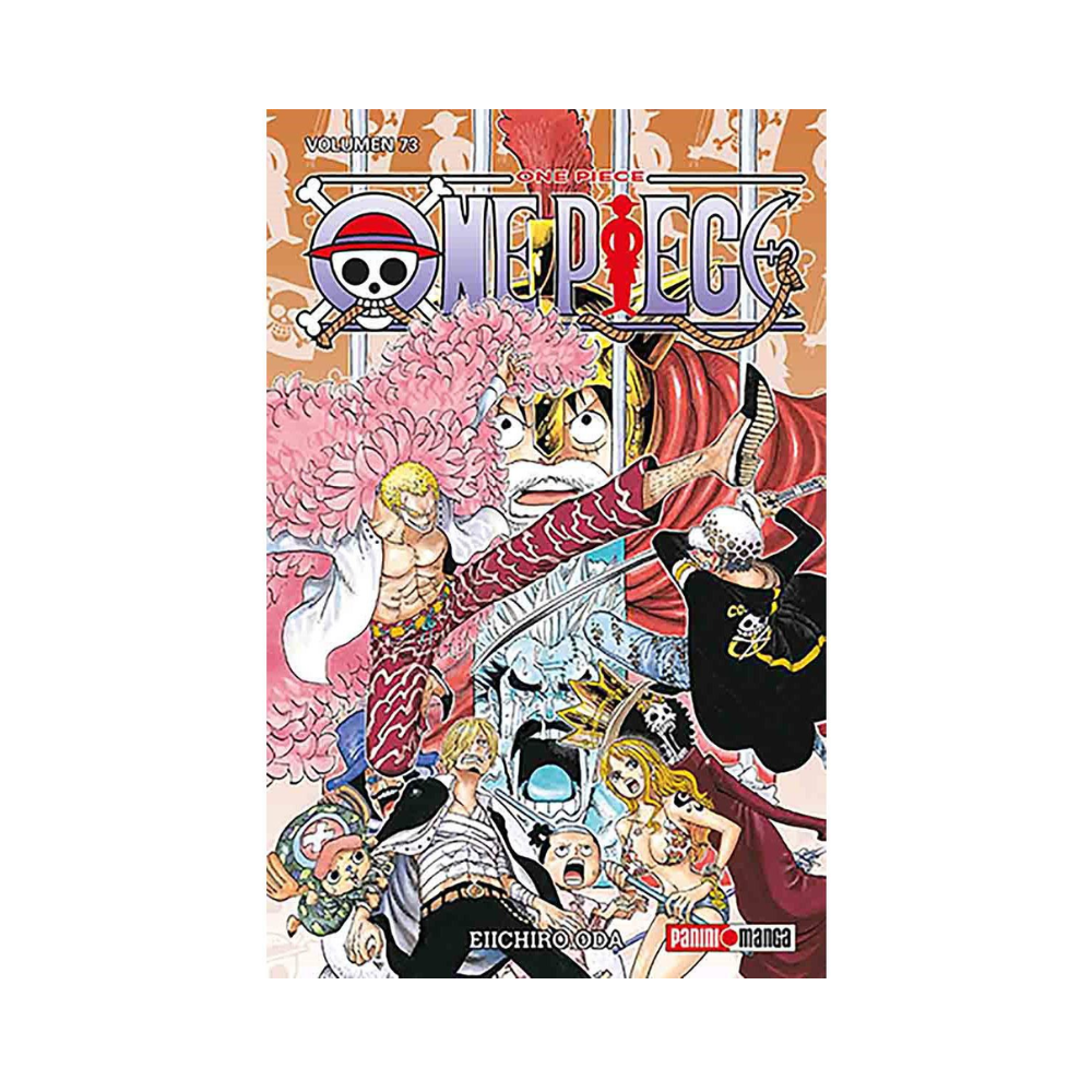 Manga - One Piece - Tomo 73 - Panini Mexico