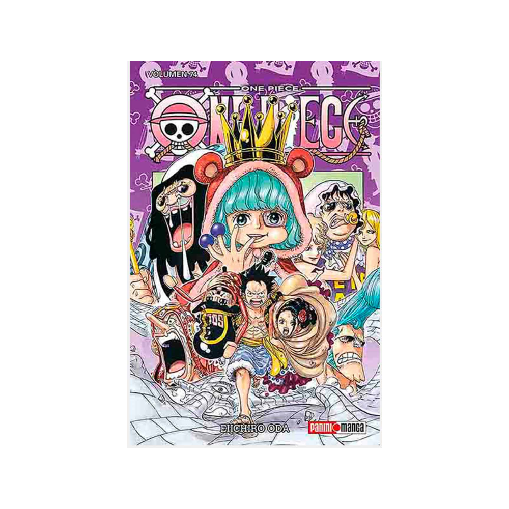 Manga - One Piece - Tomo 74 - Panini Mexico