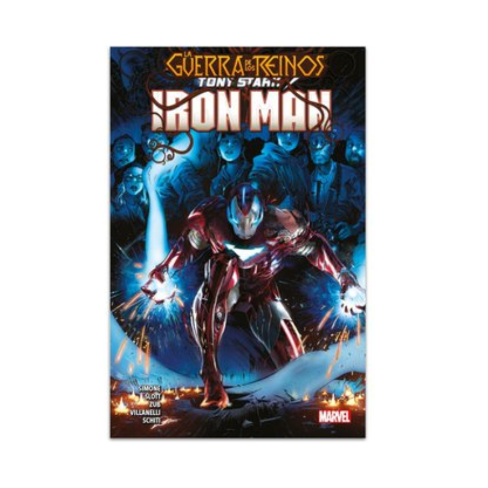 Comic  - Tony Stark Iron Man: La Guerra de los Reinos - Tomo 3 - Panini Mexico
