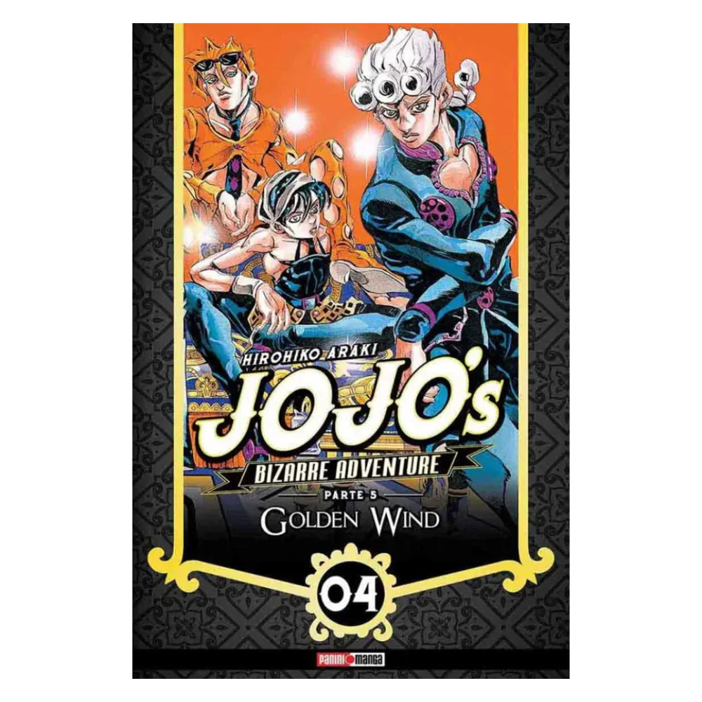 Manga - Jojo Bizarre Adventure Parte 5 Golden Wind - Tomo 4 - Panini Mexico