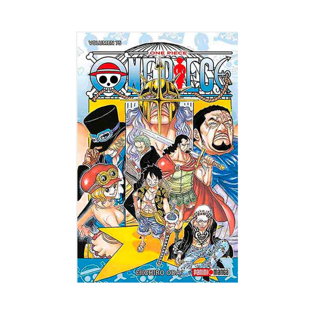 Manga - One Piece - Tomo 75 - Panini Mexico