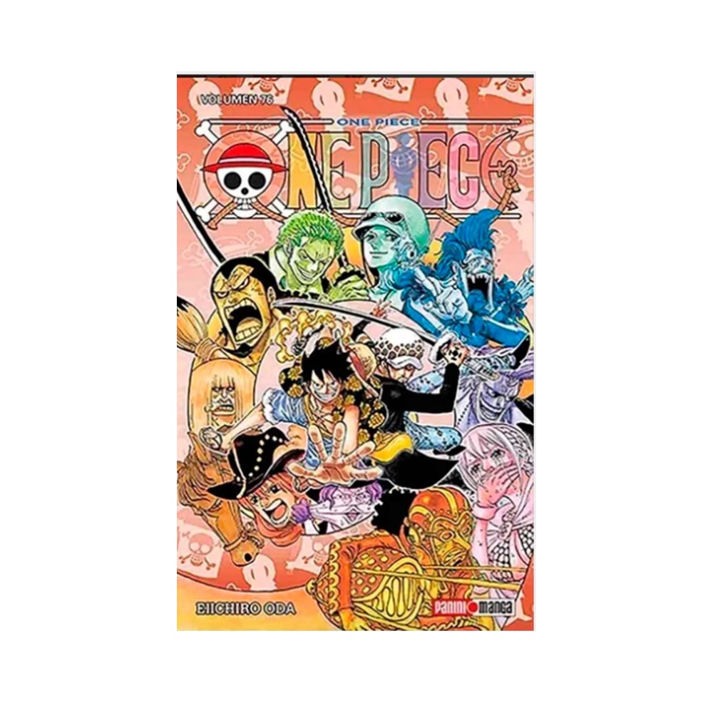 Manga - One Piece - Tomo 76 - Panini Mexico