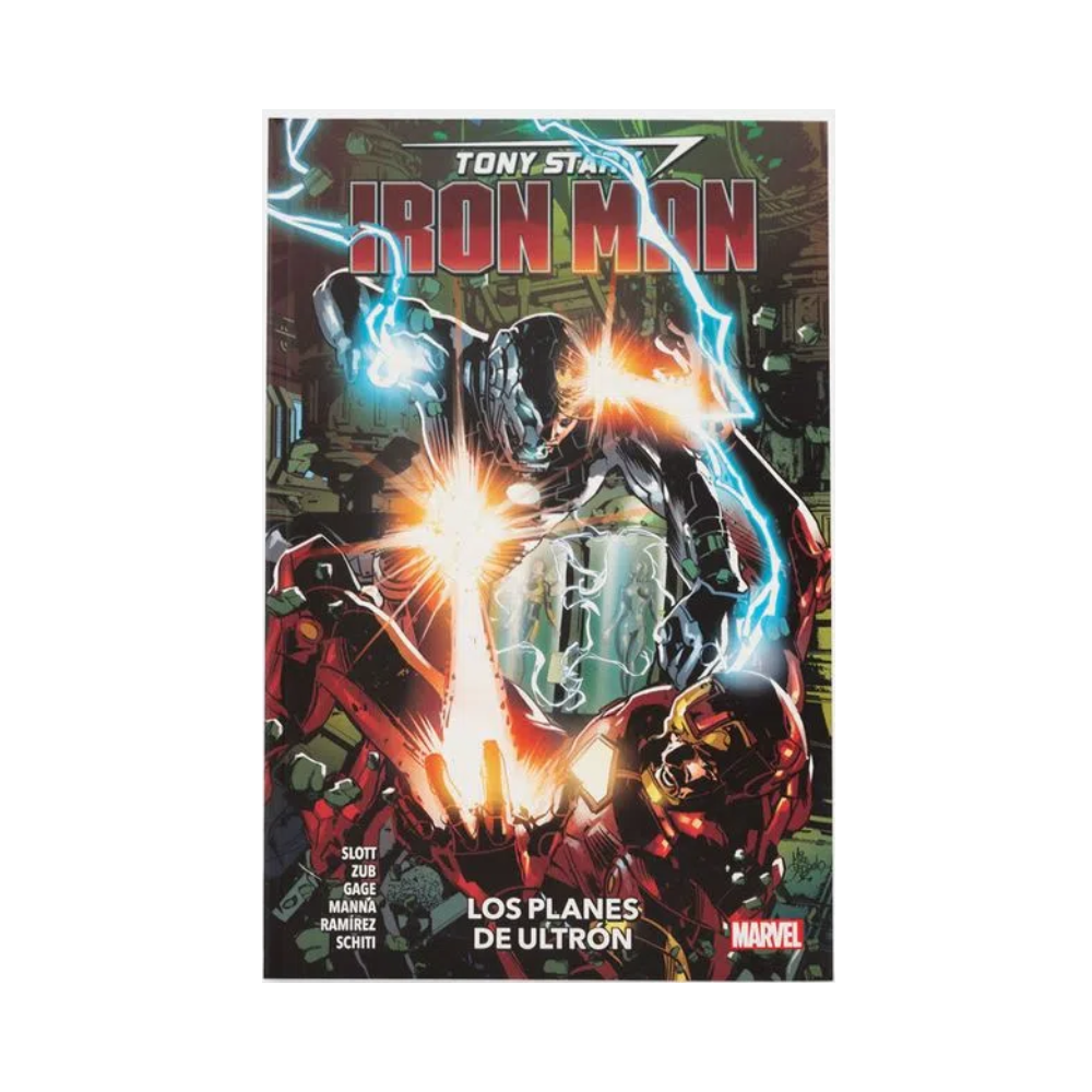Comic  - Tony Stark Iron Man: Los Planes de Ultron - Tomo 4 - Panini Mexico